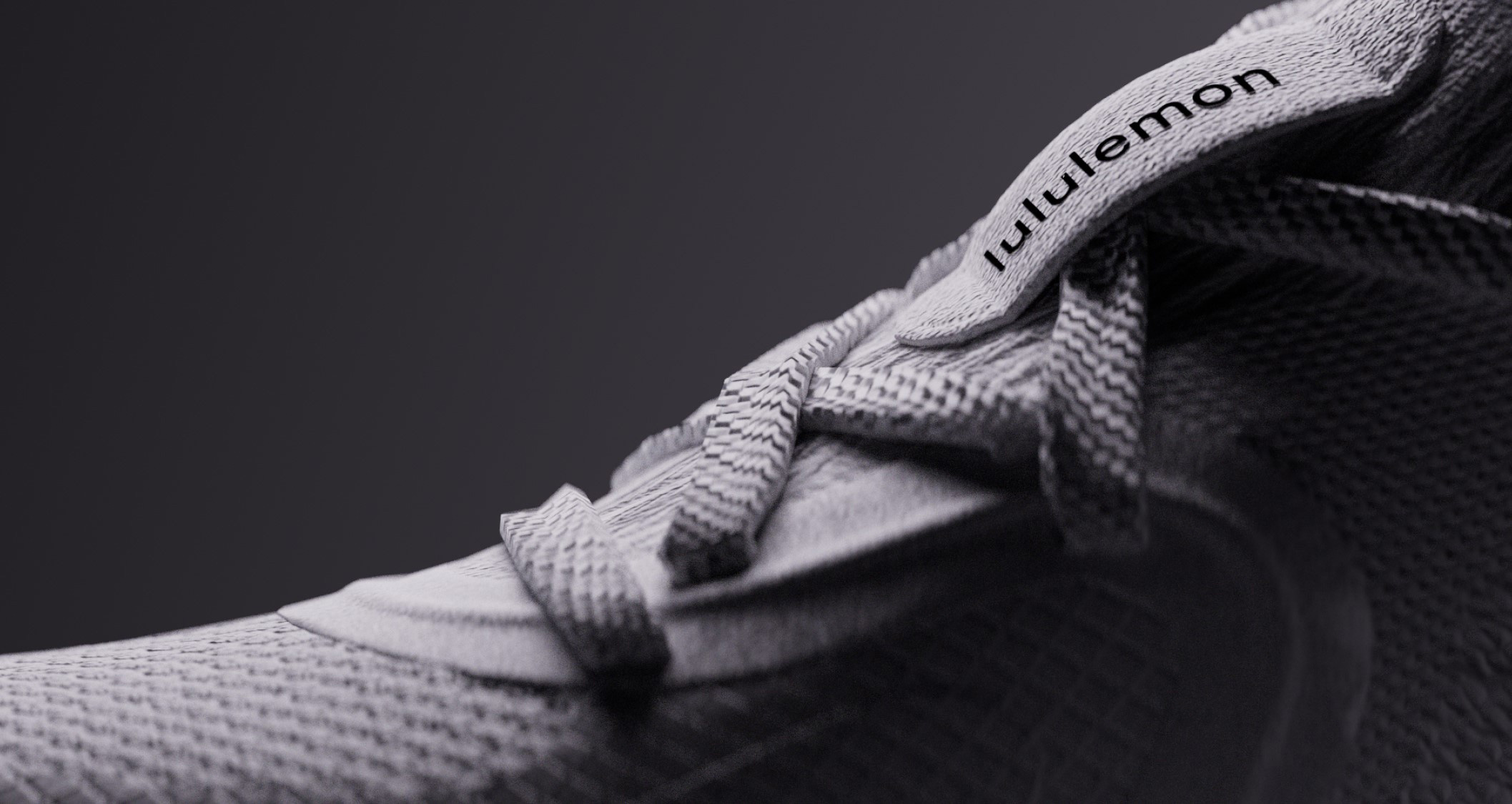 Lululemon laces close-up